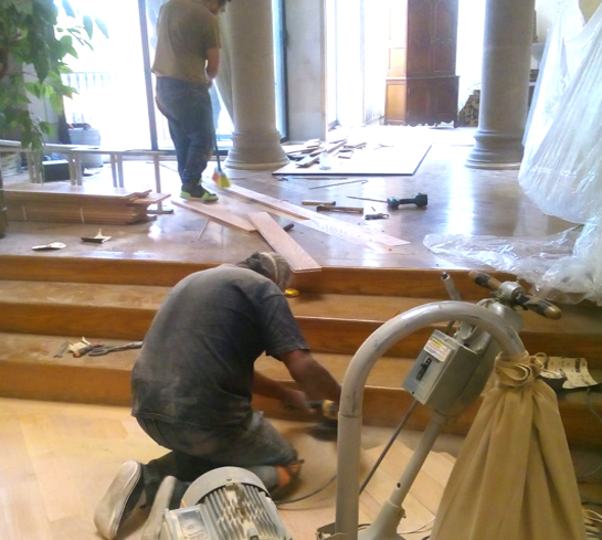 PULIDO DE PISOS DE MADERA